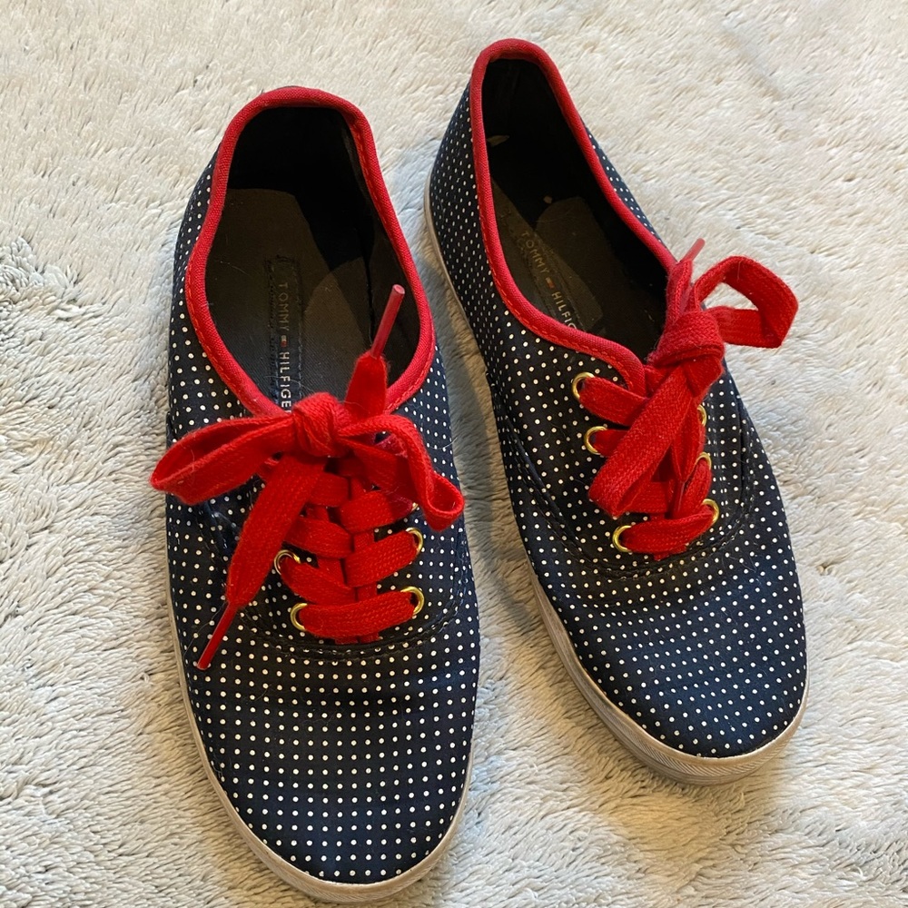 Tommy H. Polka Dot Shoes